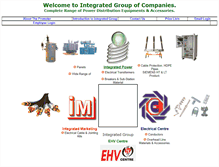 Tablet Screenshot of integratedgroup.asia